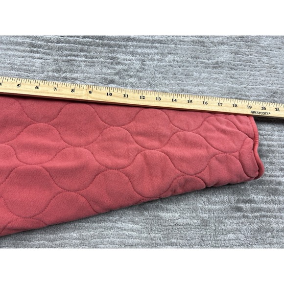 Time and Tru Jacket Womens Large‎ Pink Full Zip Quilted Cotton Pockets - Picture 7 of 14